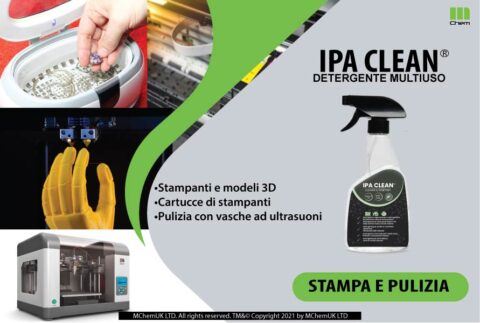 Foto FLYER - IPA Clean 500 ml Spray | Stampa e Pulizia