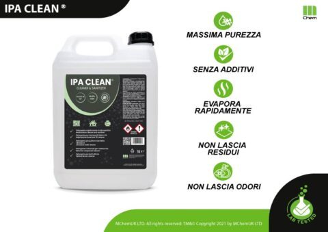 Foto FLYER 2- IPA Clean 5 Litri - perchè isoprolilico