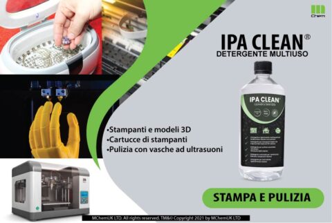 Foto FLYER - IPA Clean 1 Litro | Stampa e Pulizia