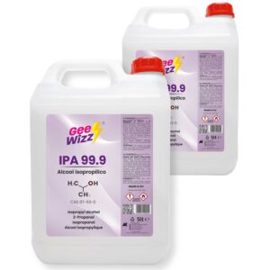 Tanica GEE-WIZZ IPA 99.9 Alcol Isopropilico 99,9% da 10 L per pulizia stampa 3d