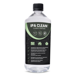 Alcool isopropilico 99,9% in flacone da 1000 ml spray , marca IPA Clean - isopropanolo
