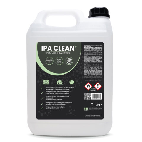 Tanica IPA Clean isopropanolo 99,9% da 5 L per pulizia elettronica Tanica IPA Clean isopropanolo 99,9% da 5 L per pulizia elettronica